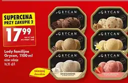Biedronka Lody kawowe Grycan oferta