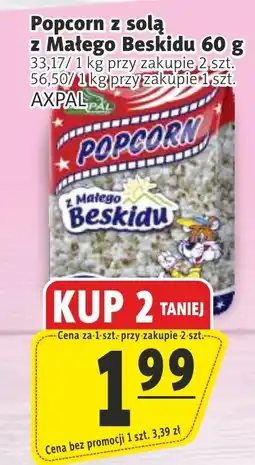 Prim Market Popcorn z solą z Małego Beskidu 60 g AXPAL oferta