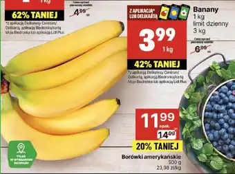 Delikatesy Centrum Banany 1 kg oferta