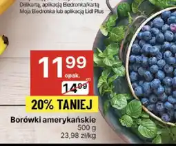Delikatesy Centrum Borówki amerykańskie 500 g oferta