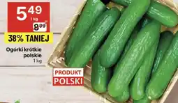 Delikatesy Centrum Ogórki krótkie polskie 1 kg oferta