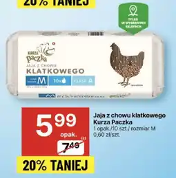 Delikatesy Centrum Jaja z chowu klatkowego Kurza Paczka 10 szt. oferta