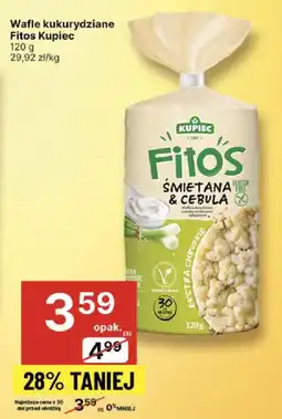 Delikatesy Centrum Wafle kukurydziane Fitos Kupiec 120 g oferta
