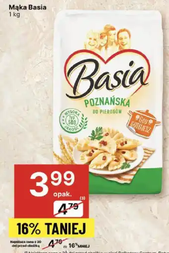 Delikatesy Centrum Mąka Basia 1 kg oferta