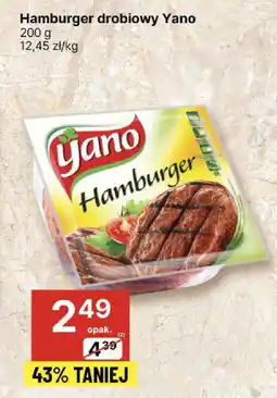 Delikatesy Centrum Hamburger drobiowy Yano 200 g oferta