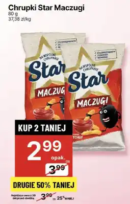 Delikatesy Centrum Chrupki Star Maczugi 80 g oferta