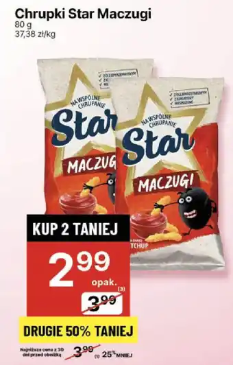 Delikatesy Centrum Chrupki Star Maczugi 80 g oferta