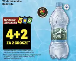 Delikatesy Centrum Woda mineralna Rodowita 1 l oferta