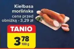 Carrefour Kiełbasa morlińska 100 g oferta