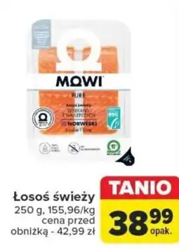 Carrefour Łosoś świeży MOWI 250 g oferta