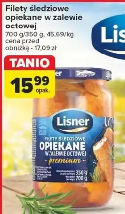 Carrefour Filety śledziowe opiekane w zalewie octowej 700 g oferta