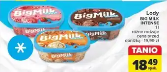 Carrefour Lody BIG MILK INTENSE 1 l oferta