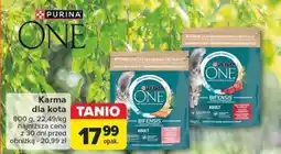 Carrefour Karma dla kota Purina One 800 g oferta