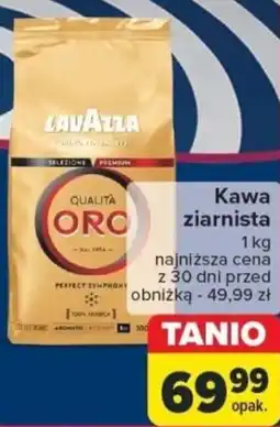 Carrefour Kawa ziarnista Lavazza 1 kg oferta