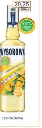 Specjał Wyborowa Cytrynówka 500ml oferta