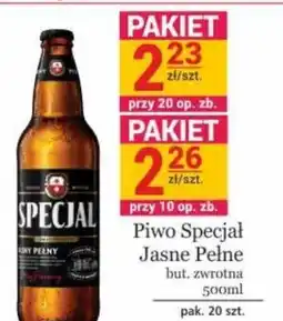 Piwo Specjal Jasne Pełne 500 ml