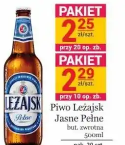 Leżajsk Piwo Jasne Pełne 500ml