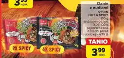 Carrefour Danie z nudlami VIFON HOT & SPICY 130 g oferta