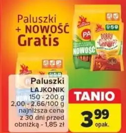 Carrefour Paluszki LAJKONIK 150-200g oferta