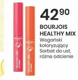 Sekret Urody BOURJOIS HEALTHY MIX Wegański koloryzujący Sorbet do ust oferta