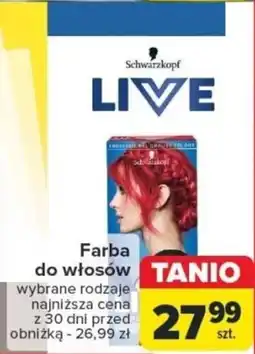 Carrefour Farba do włosów oferta