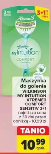 Carrefour Maszynka do golenia Wilkinson Extreme3, 4 szt. oferta