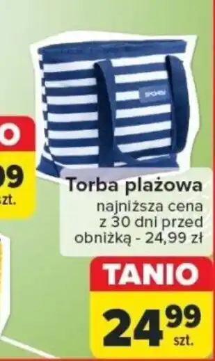 Carrefour Torba plażowa oferta