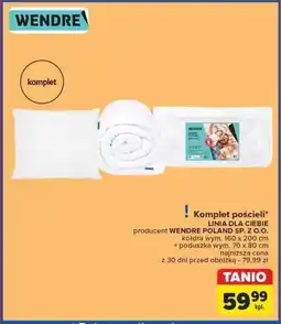 Carrefour Komplet pościeli oferta
