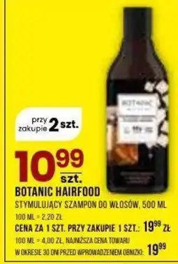 Drogerie Natura BOTANIC HAIRFOOD STYMULUJĄCY SZAMPON DO WŁOSÓW, 500 ML oferta