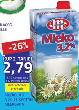 Hildebrandt MLEKO UHT 3,2% 1 L MLEKOVITA oferta