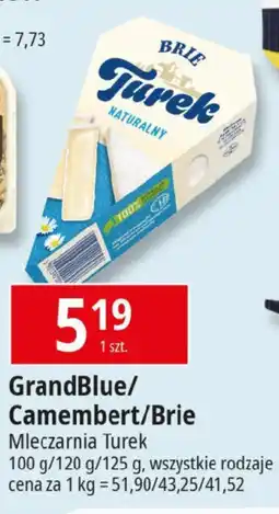 E.Leclerc GrandBlue/ Camembert/Brie Mleczarnia Turek 100 g/120 g/125 g oferta