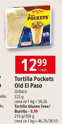 E.Leclerc Tortilla Pockets Old El Paso Orbico 223g oferta