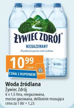 E.Leclerc Woda źródlana Żywiec Zdrój 6x1,5l oferta