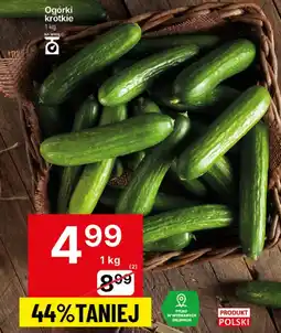 Delikatesy Centrum Ogórki krótkie 1 kg oferta