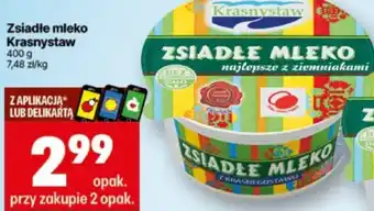 Delikatesy Centrum Zsiadłe mleko Krasnystaw 400g oferta