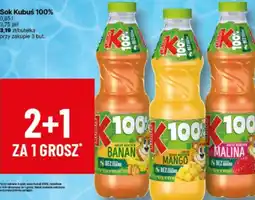 Delikatesy Centrum Kubuś 100% 0,85l oferta