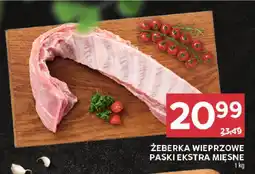 Stokrotka ŻEBERKA WIEPRZOWE PASKI EKSTRA MIĘSNE 1 kg oferta