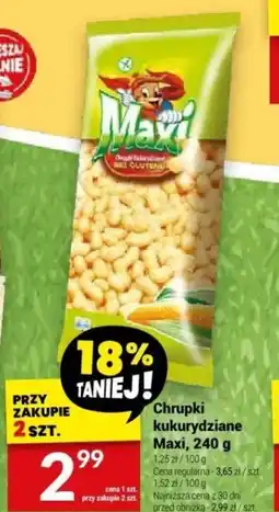 Twój Market Maxi Chrupki kukurydziane 240 g oferta