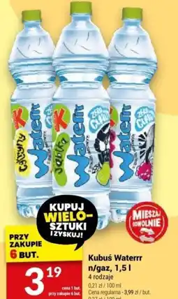 Kubuś Waterrr n/gaz 1,5l