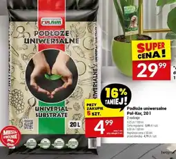 Twój Market Podłoże uniwersalne Pol-Kor, 20 l oferta