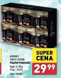 ALDI Pasztet francuski Gourmet finest cuisine oferta