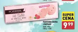 ALDI Ciastka z malinami Fossier oferta