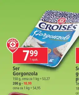 E.Leclerc Ser gorgonzola Wiodąca marka croises oferta