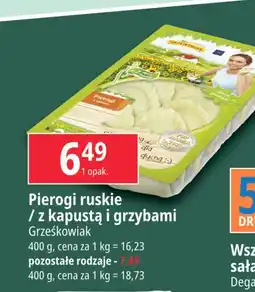 E.Leclerc Pierogi z mięsem Grześkowiak oferta