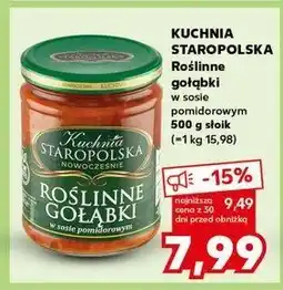 Kaufland Gołąbki roślinne w sosie pomidorowym Kuchnia staropolska oferta