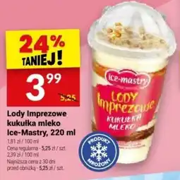 Twój Market Lody Imprezowe kulka mleko ice-mastery 220 ml oferta