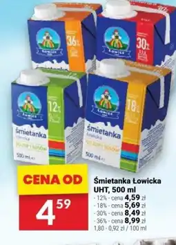 Twój Market Śmietanka Łowicka UHT 500 ml oferta
