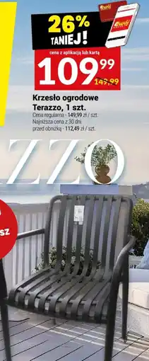 Twój Market Krzesło ogrodowe Terazzo, 1 szt. oferta