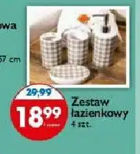 E.Leclerc Zestaw akcesoriów łazienkowych 1 KO 4 SZT oferta