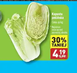 ALDI Kapusta pekińska 1 kg oferta